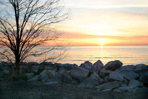 Lake Michigan sunrise